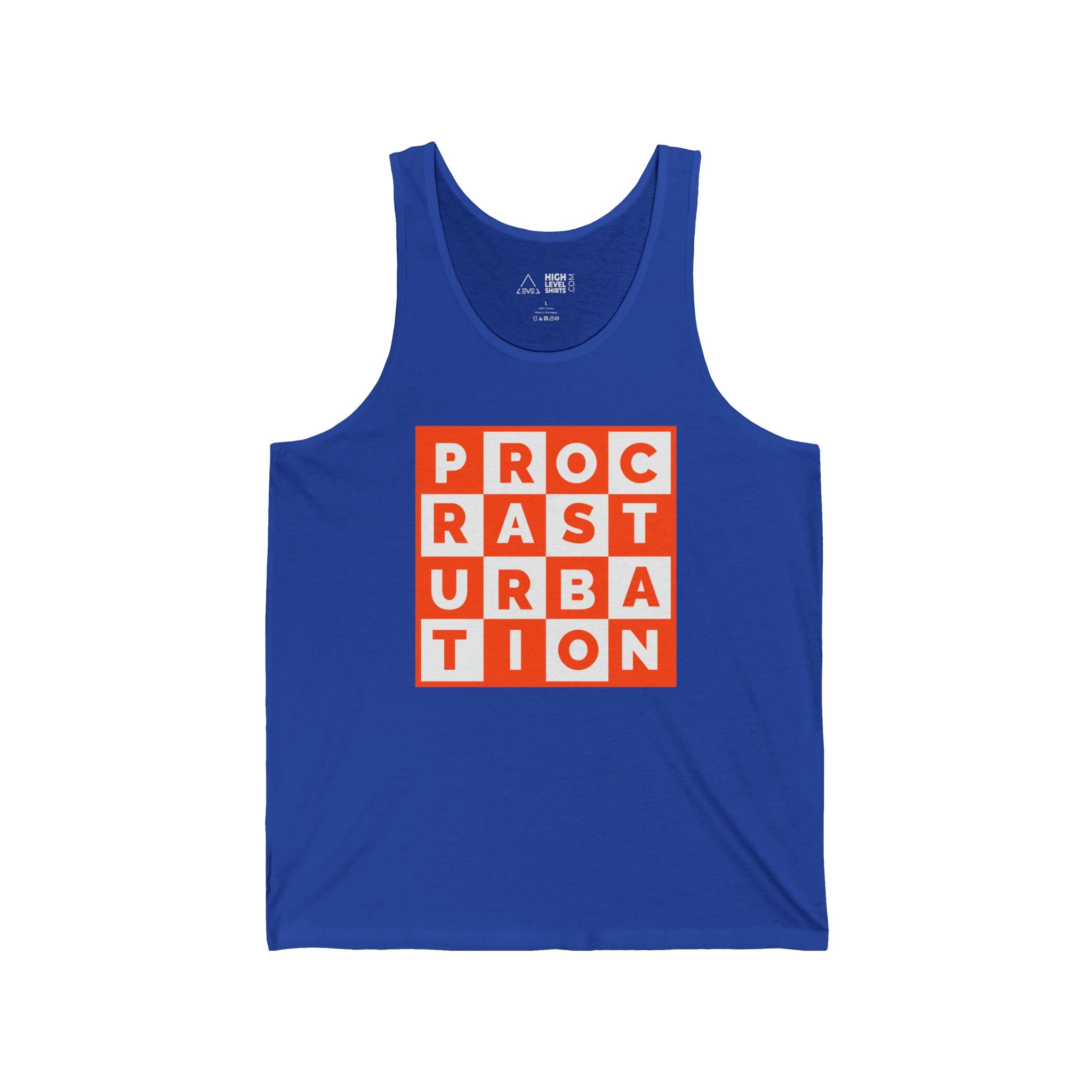 Procrasturbation Men's Tank Top