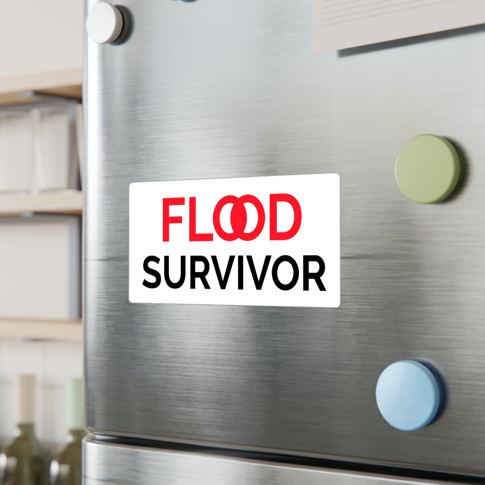 Flood Survivor Sticker