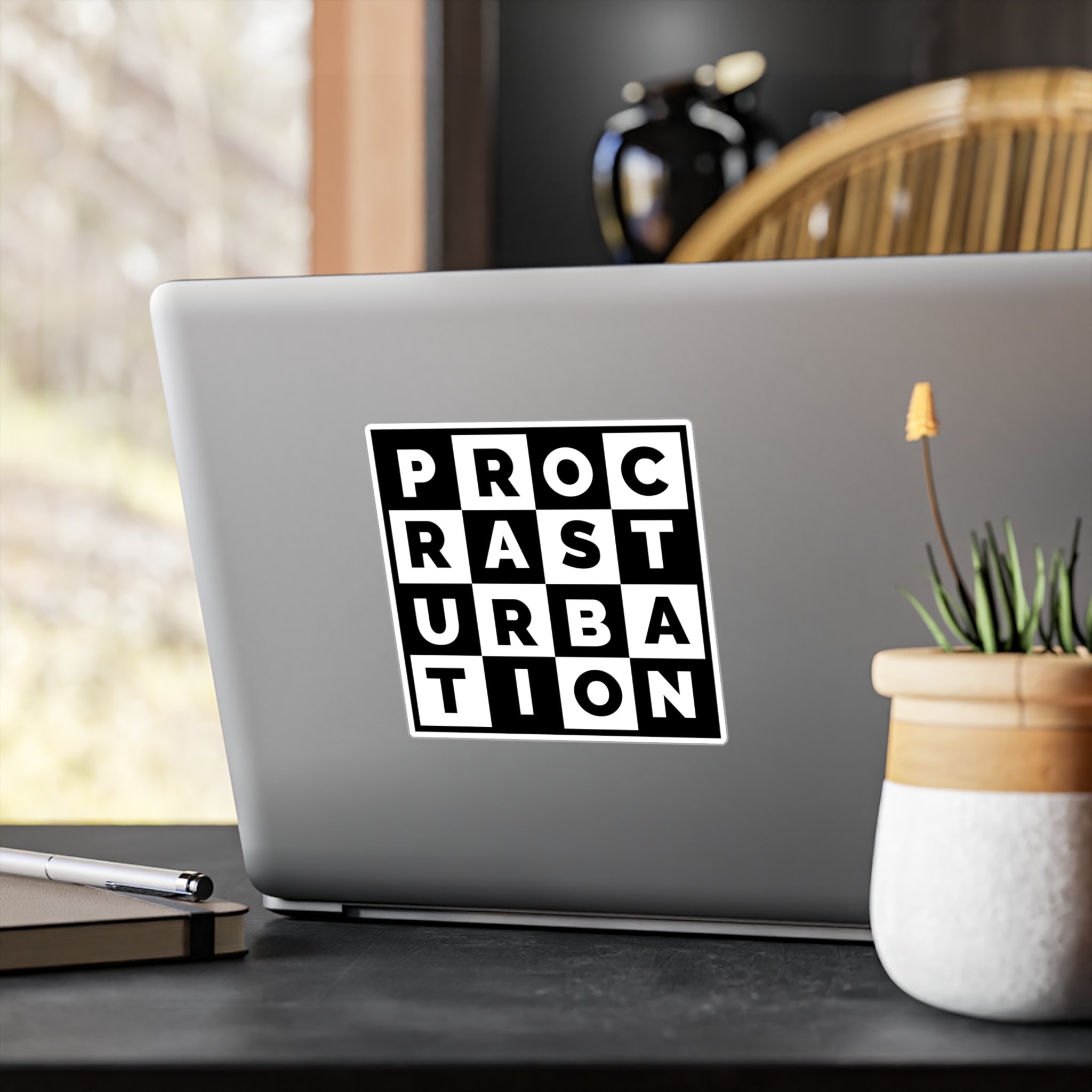 Procrasturbation Sticker