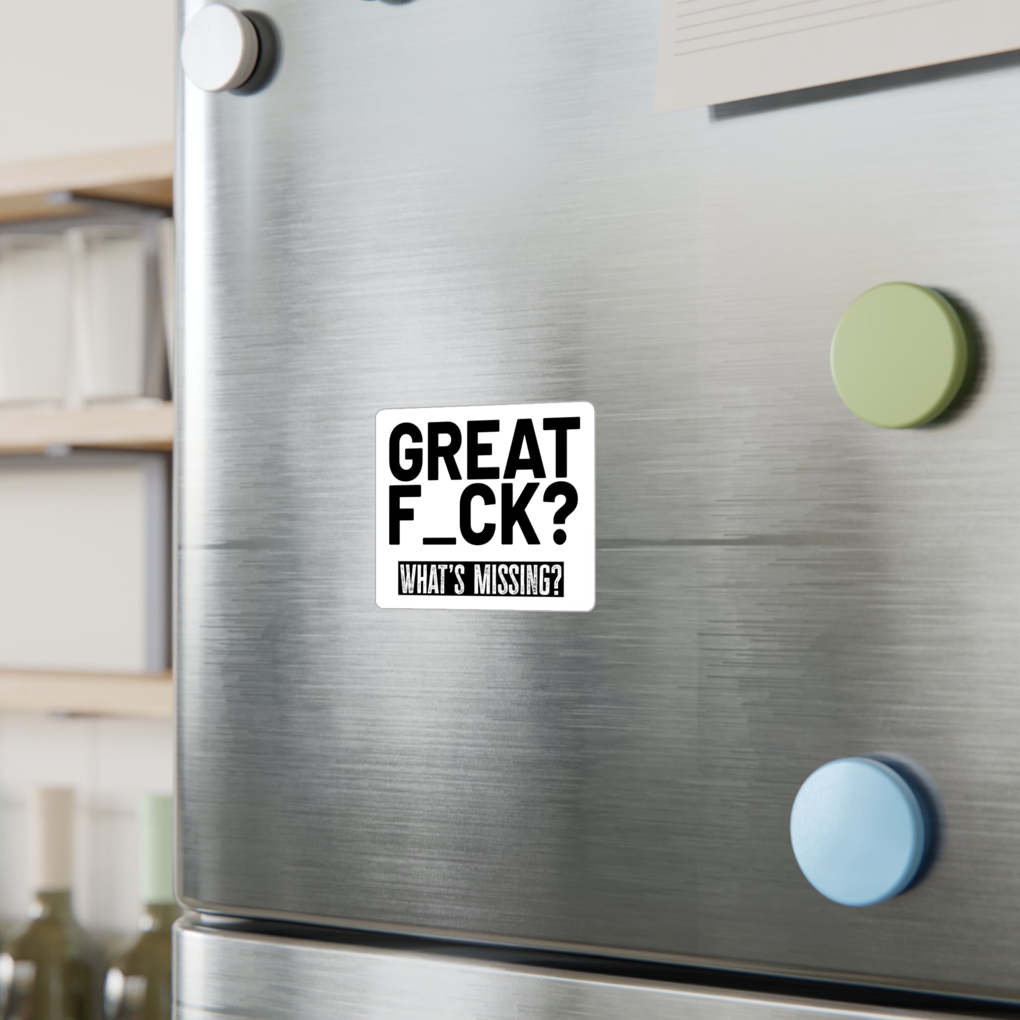 Great F_ck Sticker