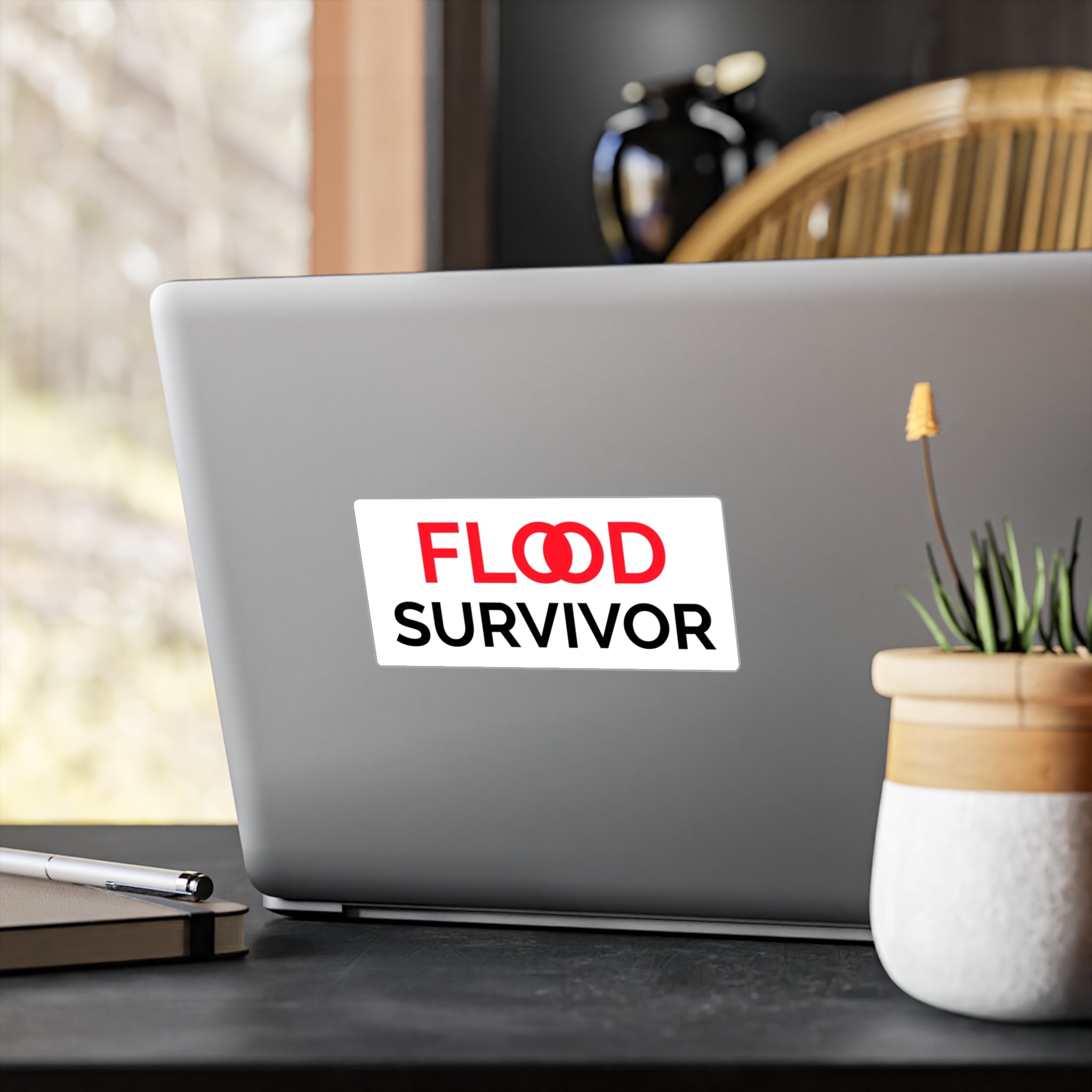 Flood Survivor Sticker