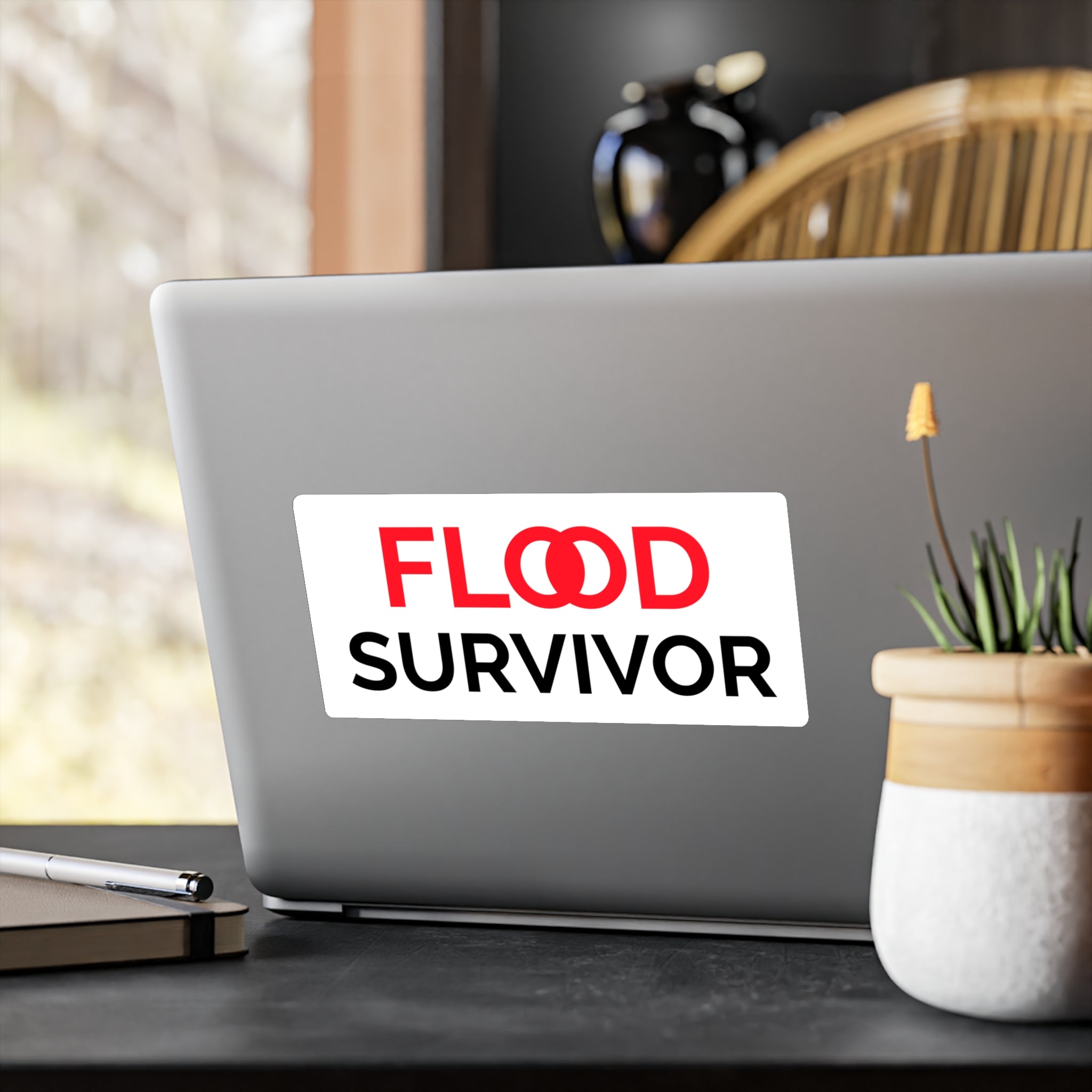 Flood Survivor Sticker