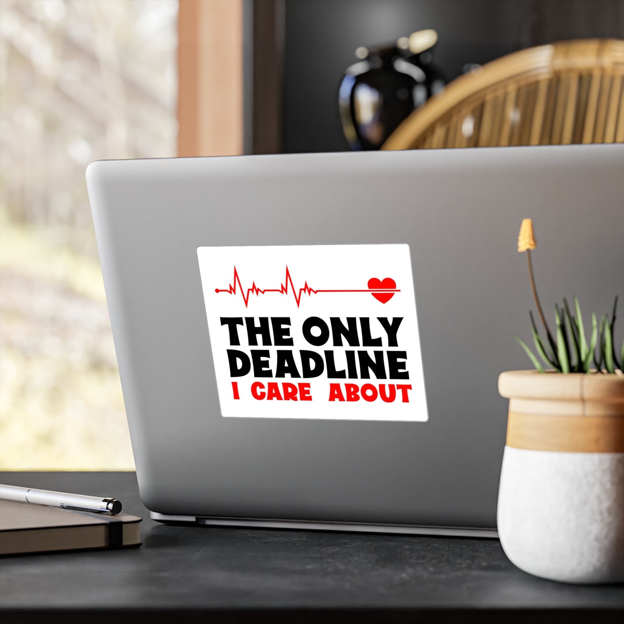 The Only Deadline Sticker