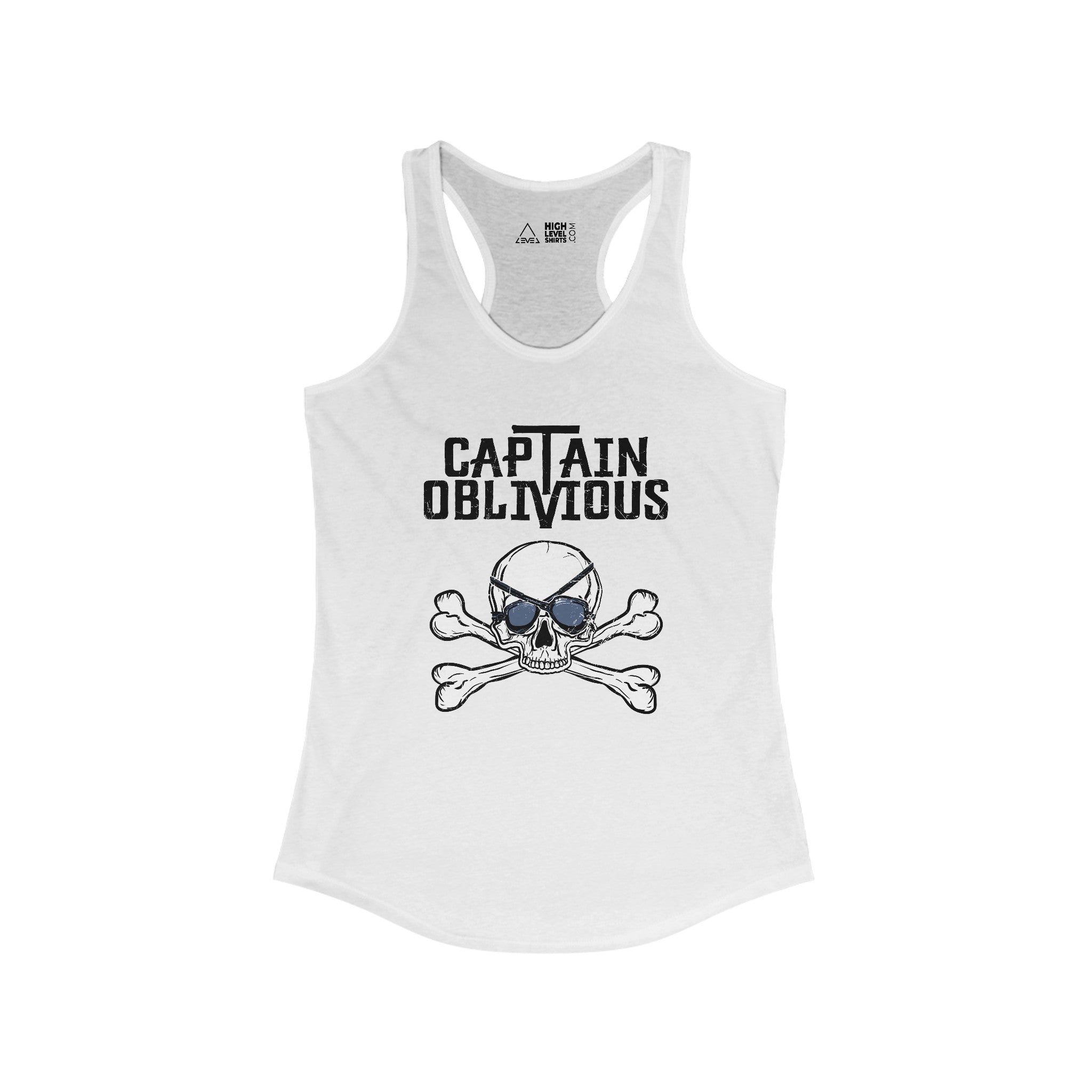 Captain Oblivious Women's Tank Top - High Level Shirts