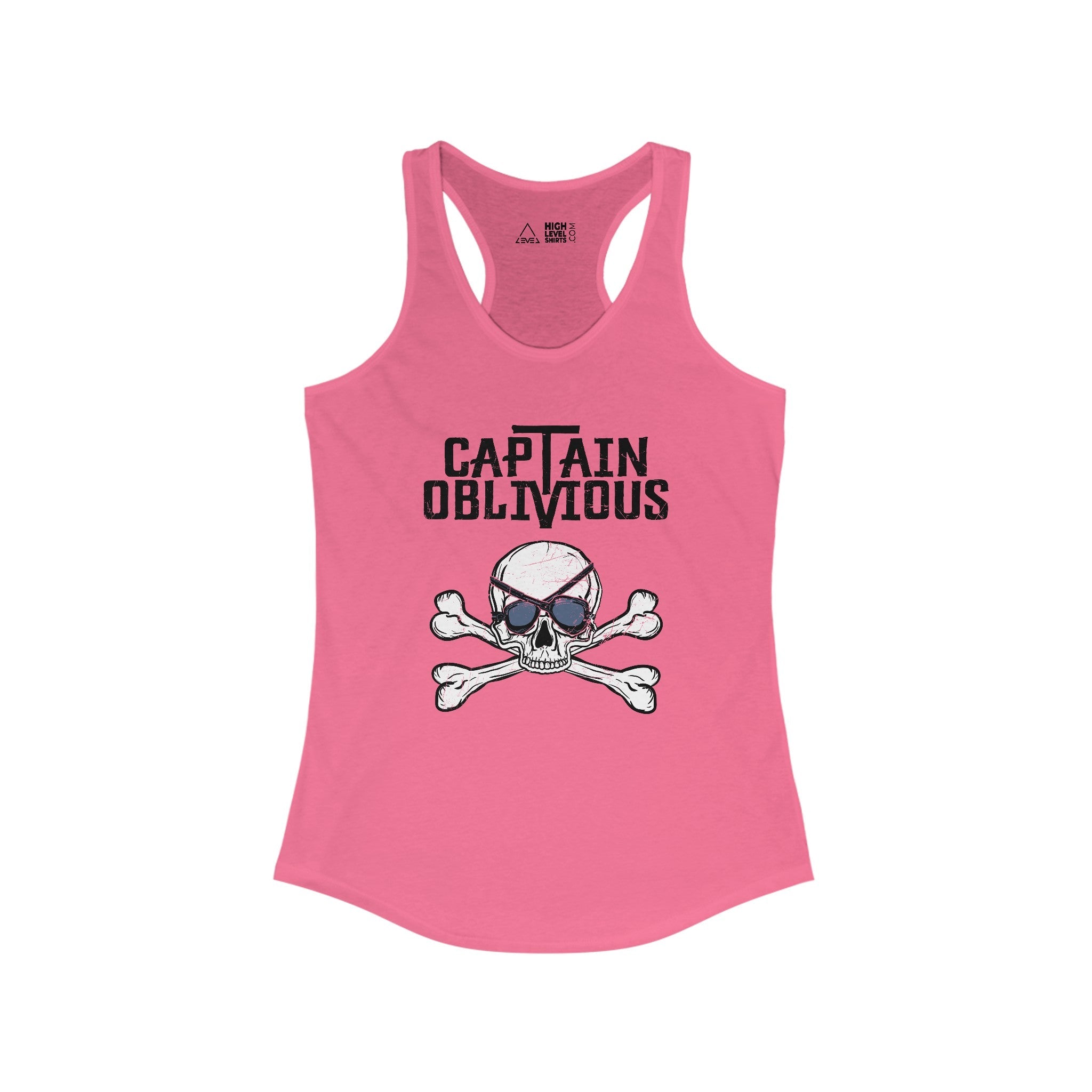 Captain Oblivious Women's Tank Top - High Level Shirts