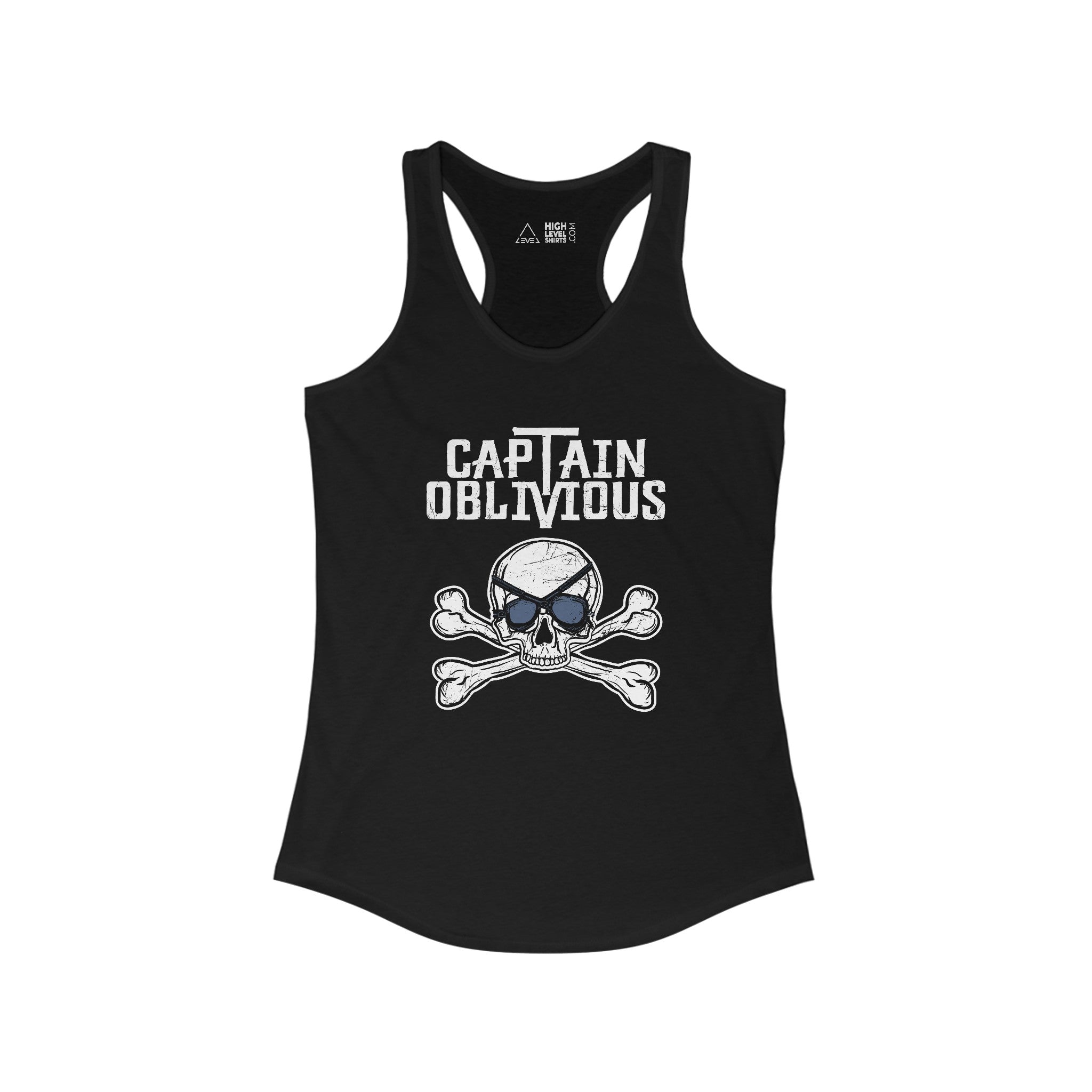 Captain Oblivious Women's Tank Top - High Level Shirts