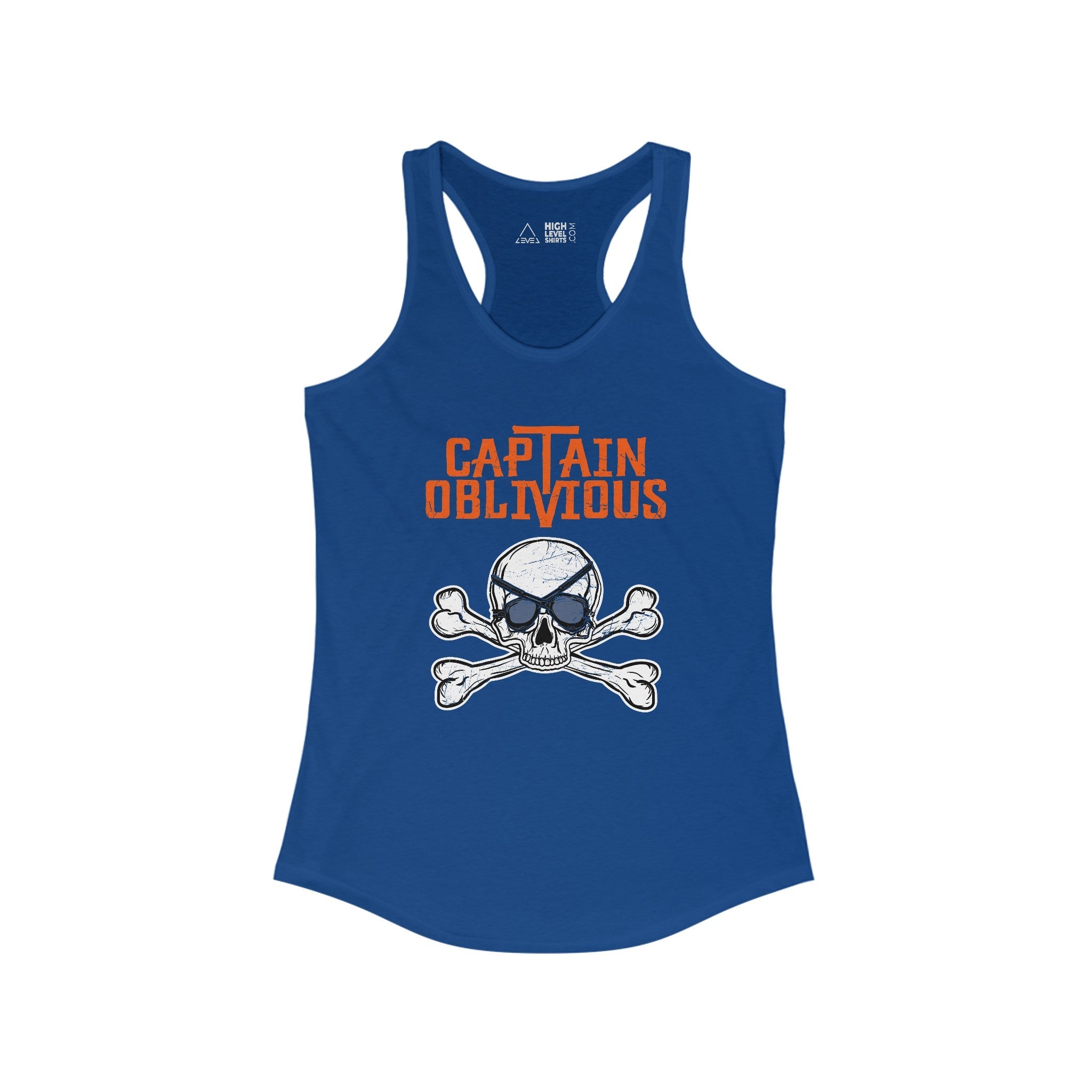 Captain Oblivious Women's Tank Top - High Level Shirts