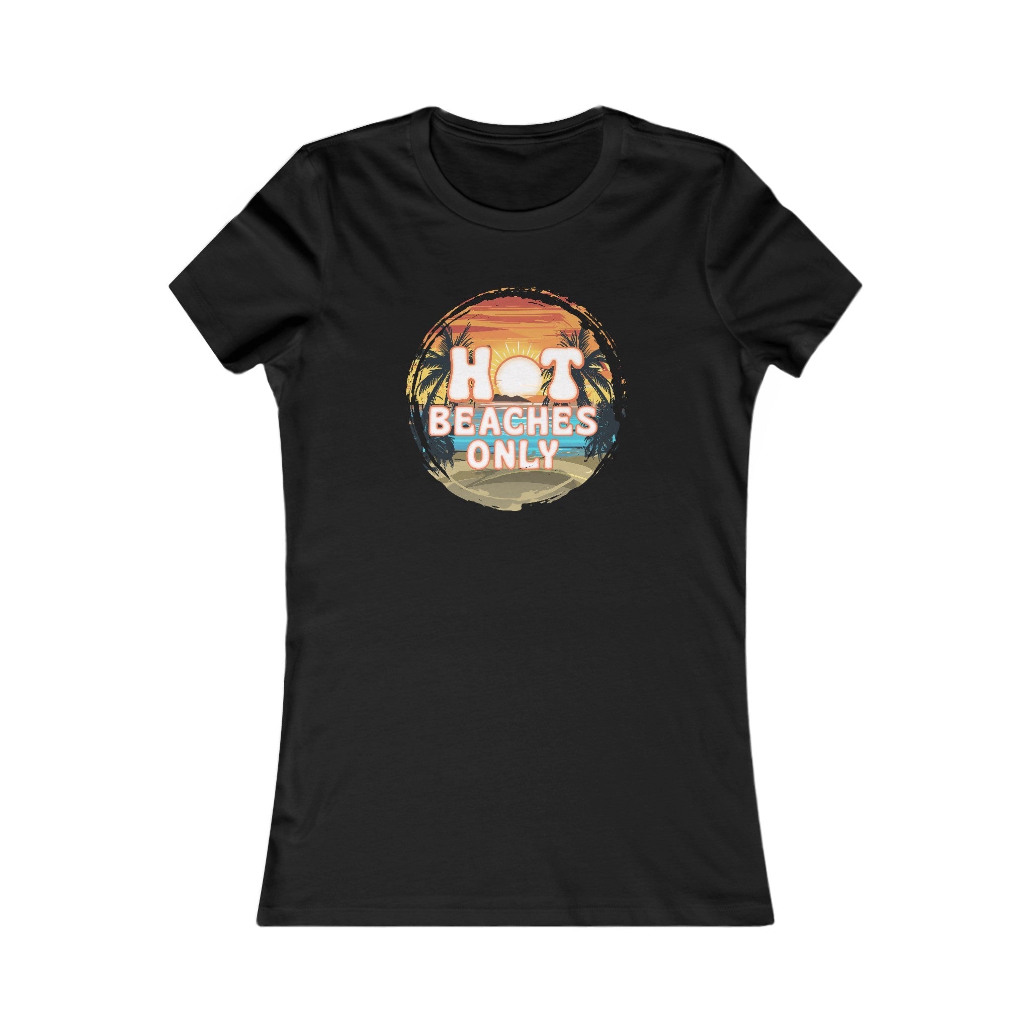 Hot Beaches Only Women's Shirt - High Level Shirts