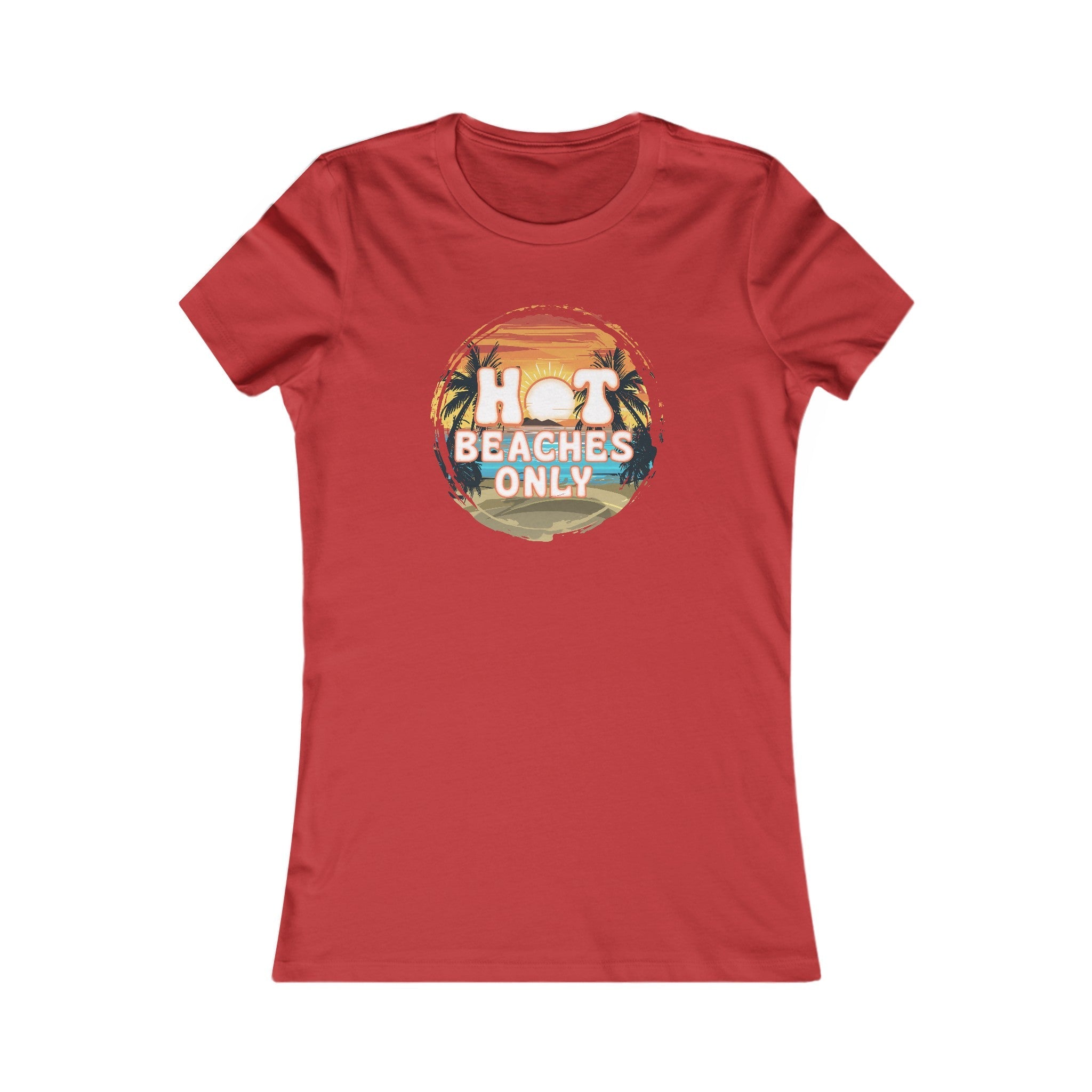 Hot Beaches Only Women's Shirt - High Level Shirts