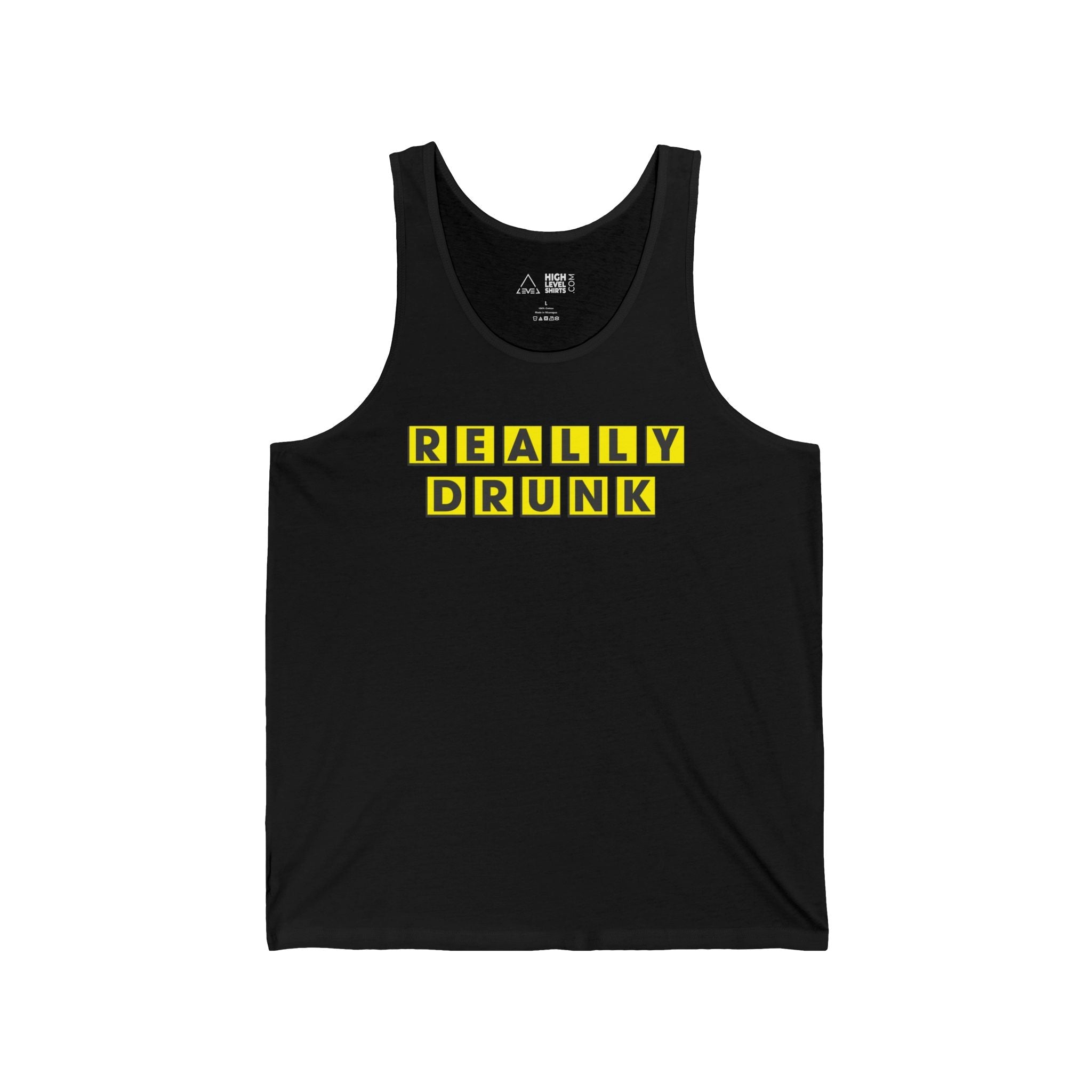 Really Drunk Men's Tank Top - High Level Shirts