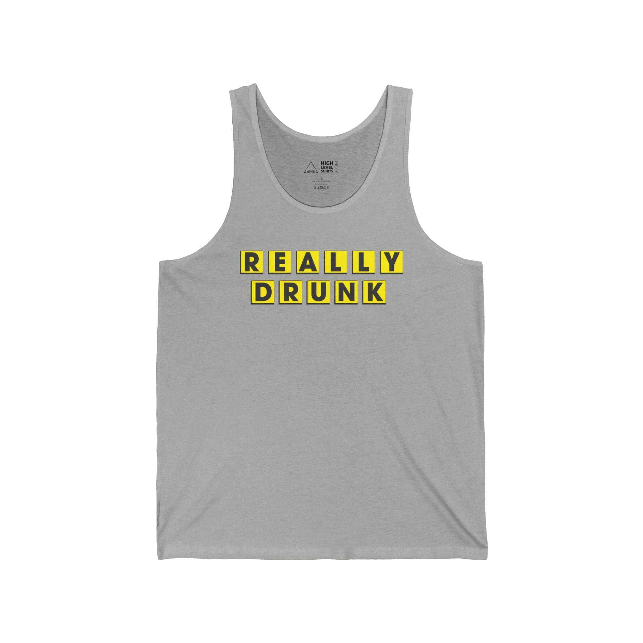 Really Drunk Men's Tank Top - High Level Shirts