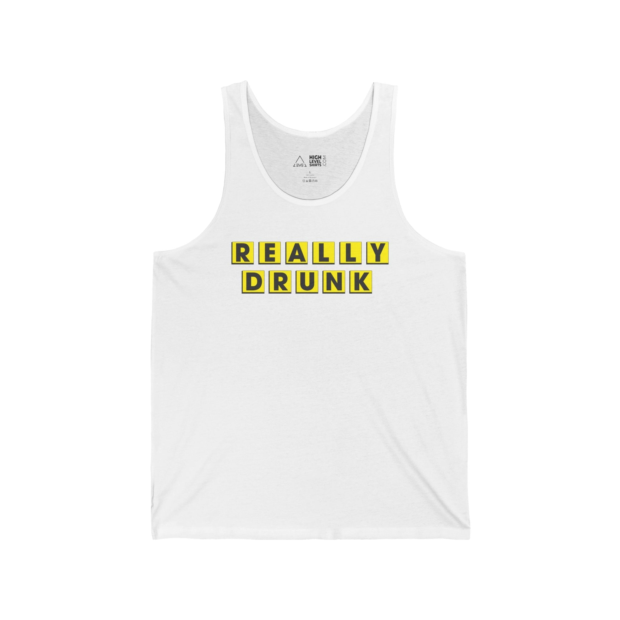 Really Drunk Men's Tank Top - High Level Shirts