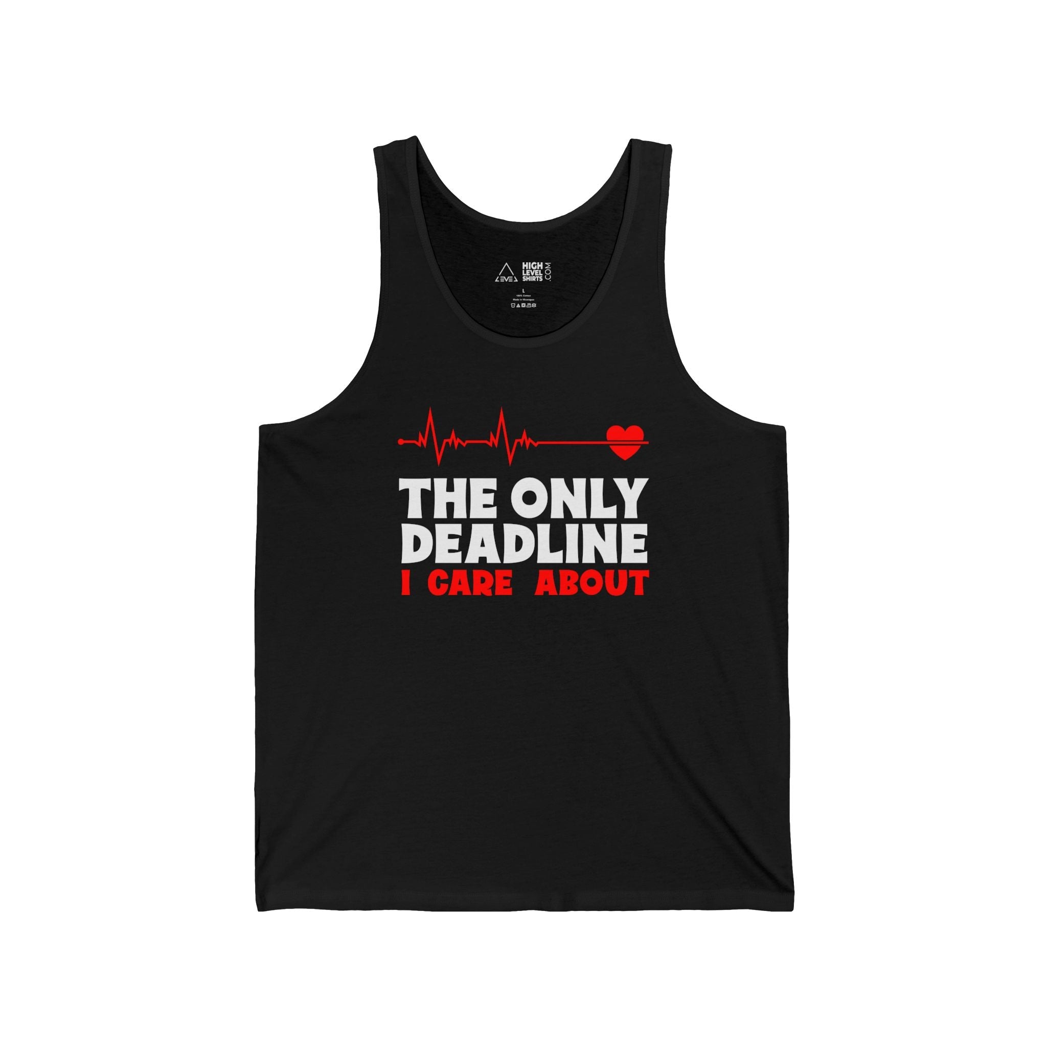 The Only Deadline Men's Tank Top - High Level Shirts