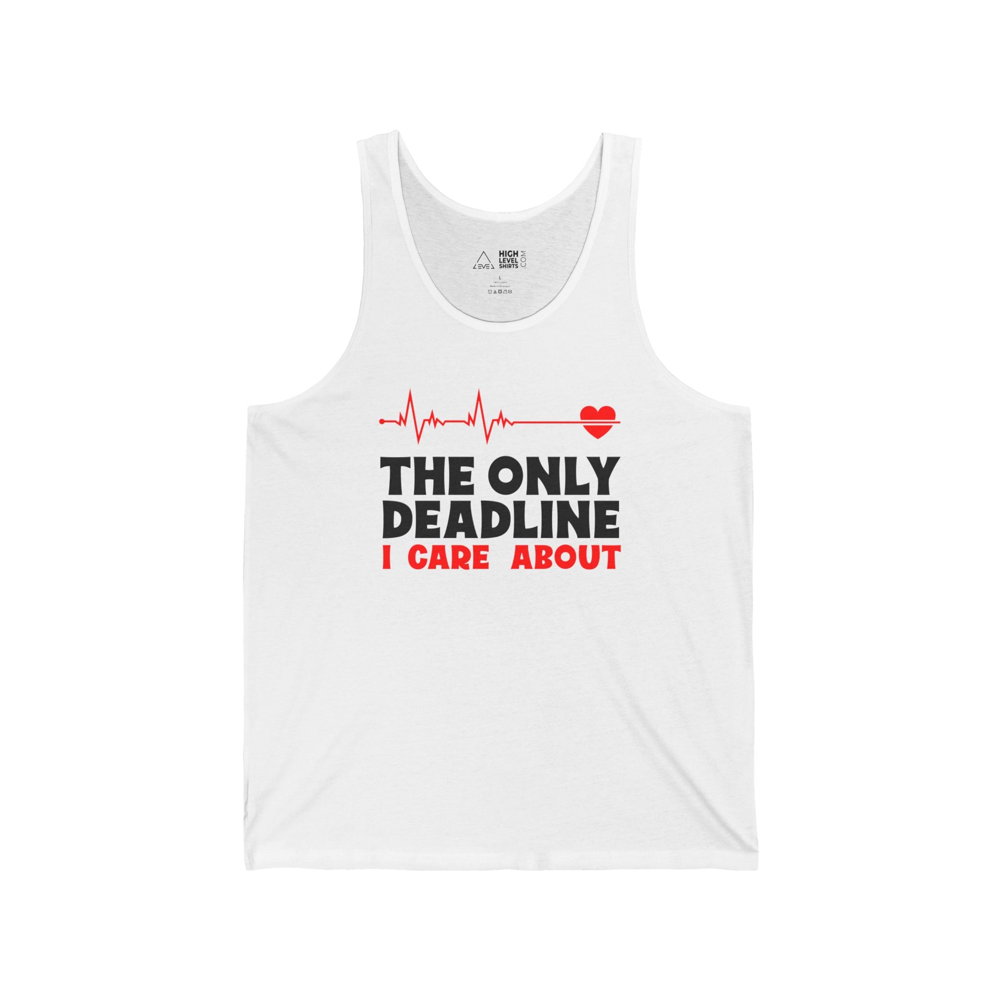 The Only Deadline Men's Tank Top - High Level Shirts