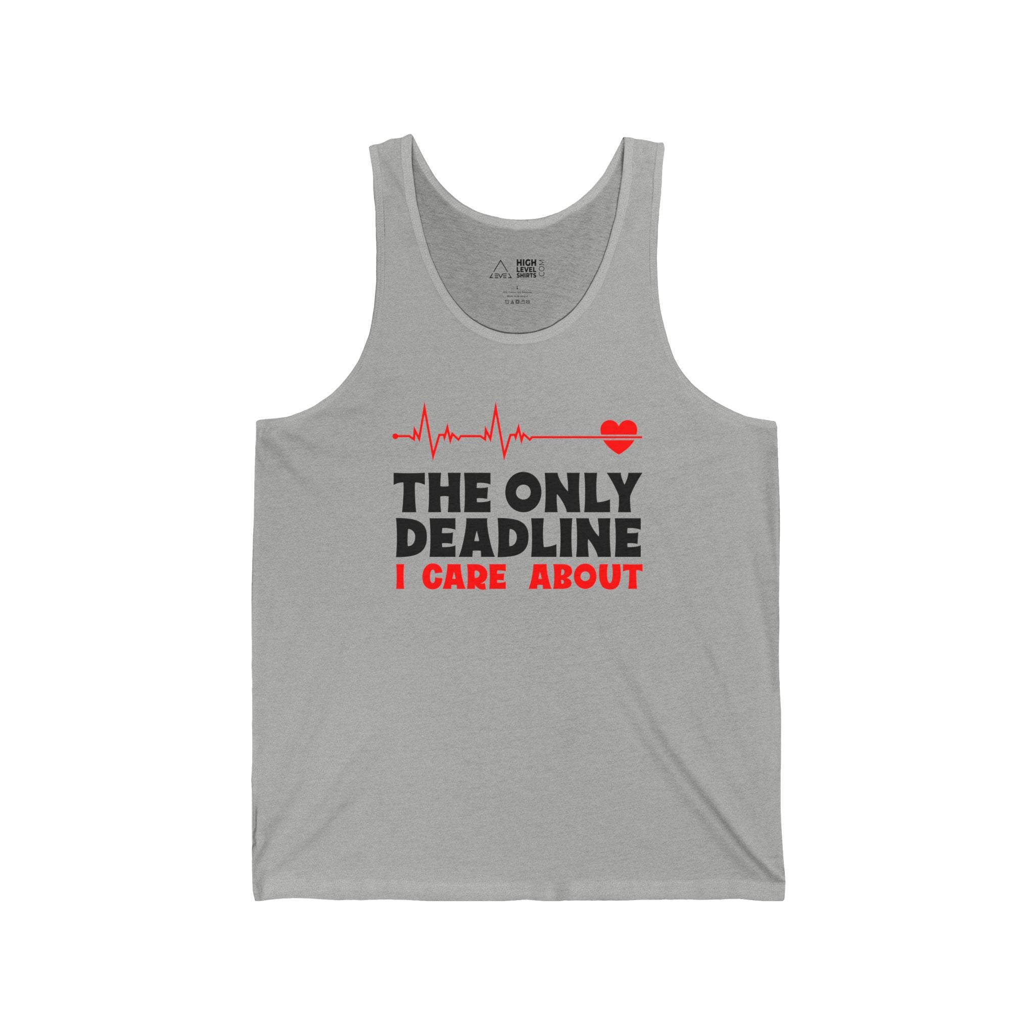 The Only Deadline Men's Tank Top - High Level Shirts