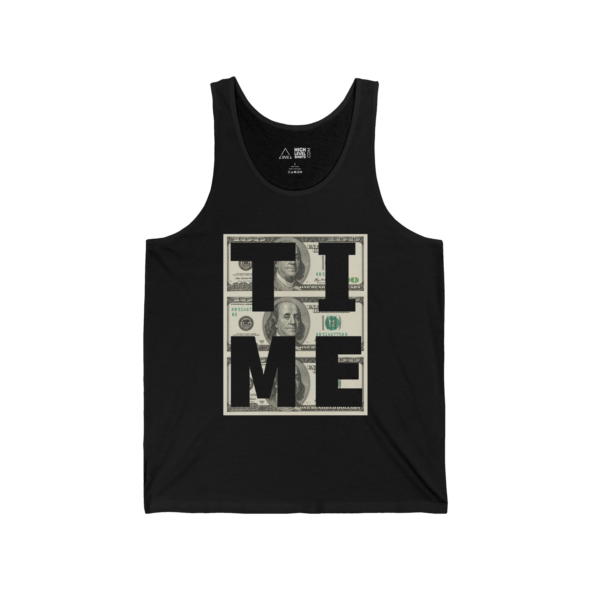 Time Is Money Men's Tank Top - High Level Shirts