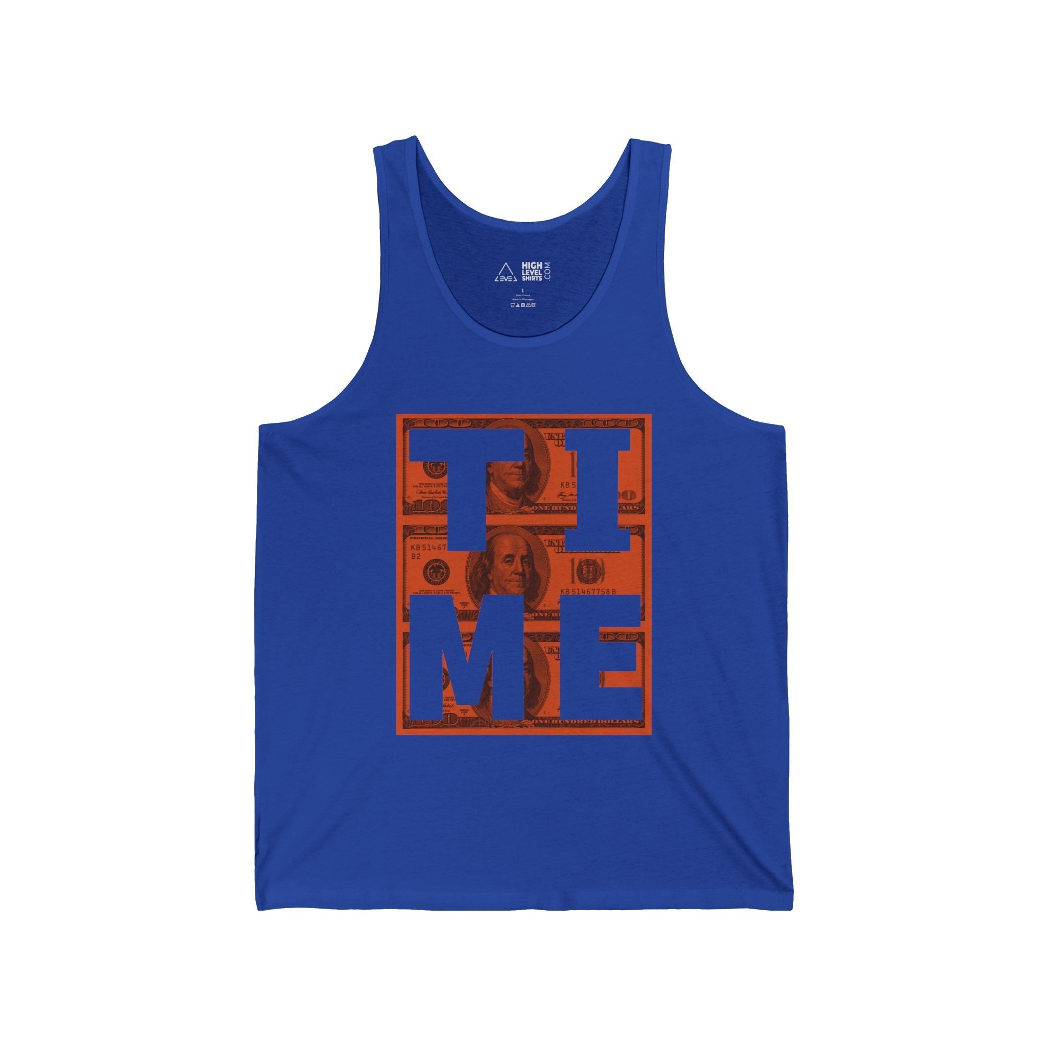 Time Is Money Men's Tank Top - High Level Shirts