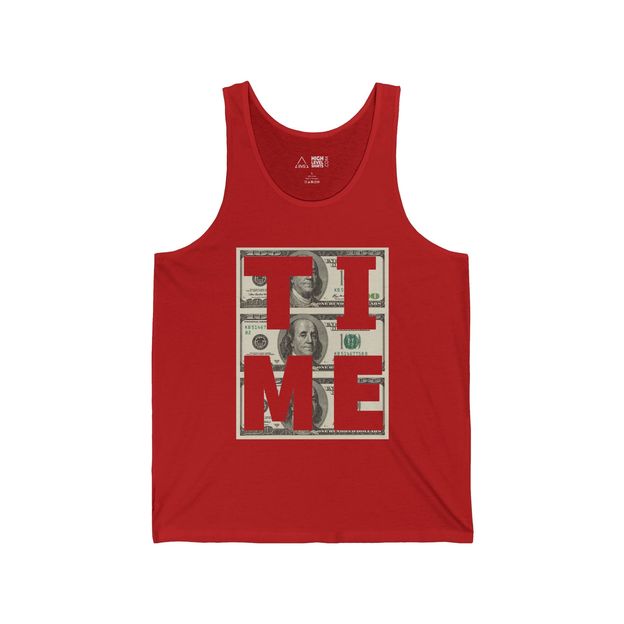 Time Is Money Men's Tank Top - High Level Shirts