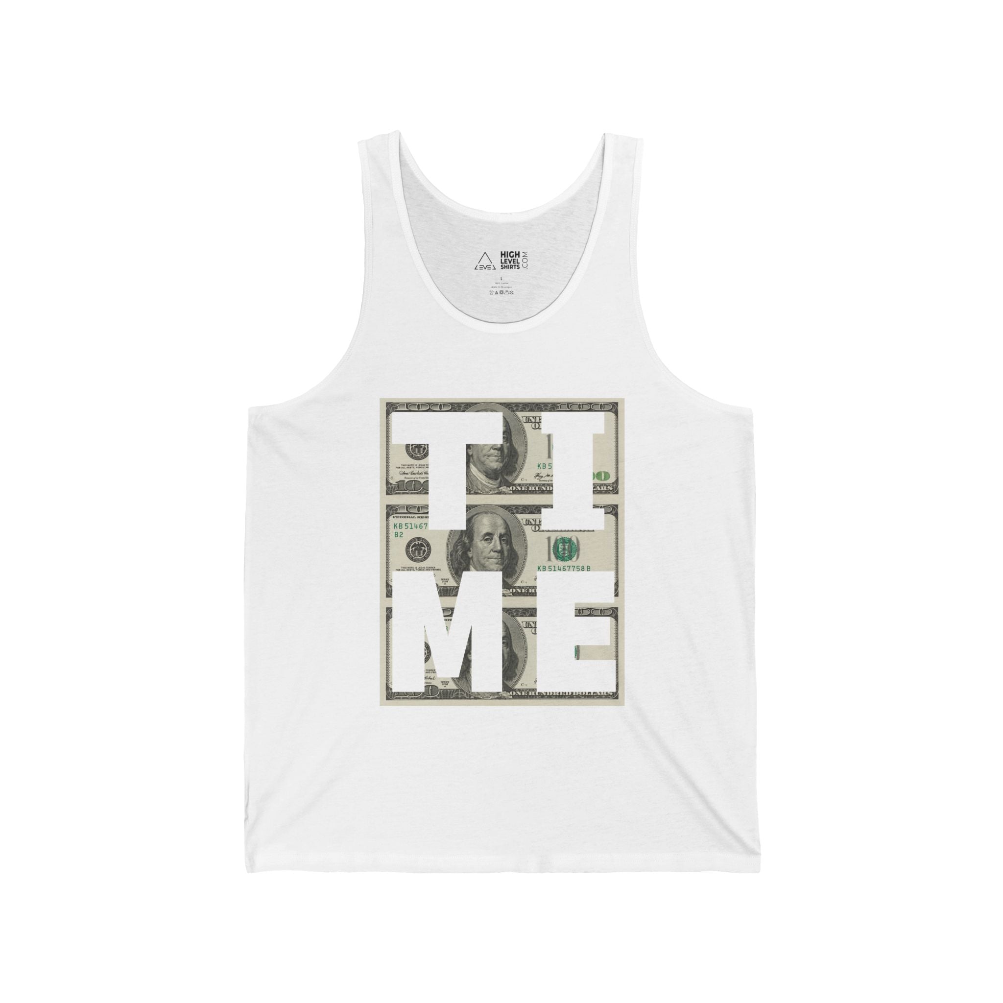 Time Is Money Men's Tank Top - High Level Shirts