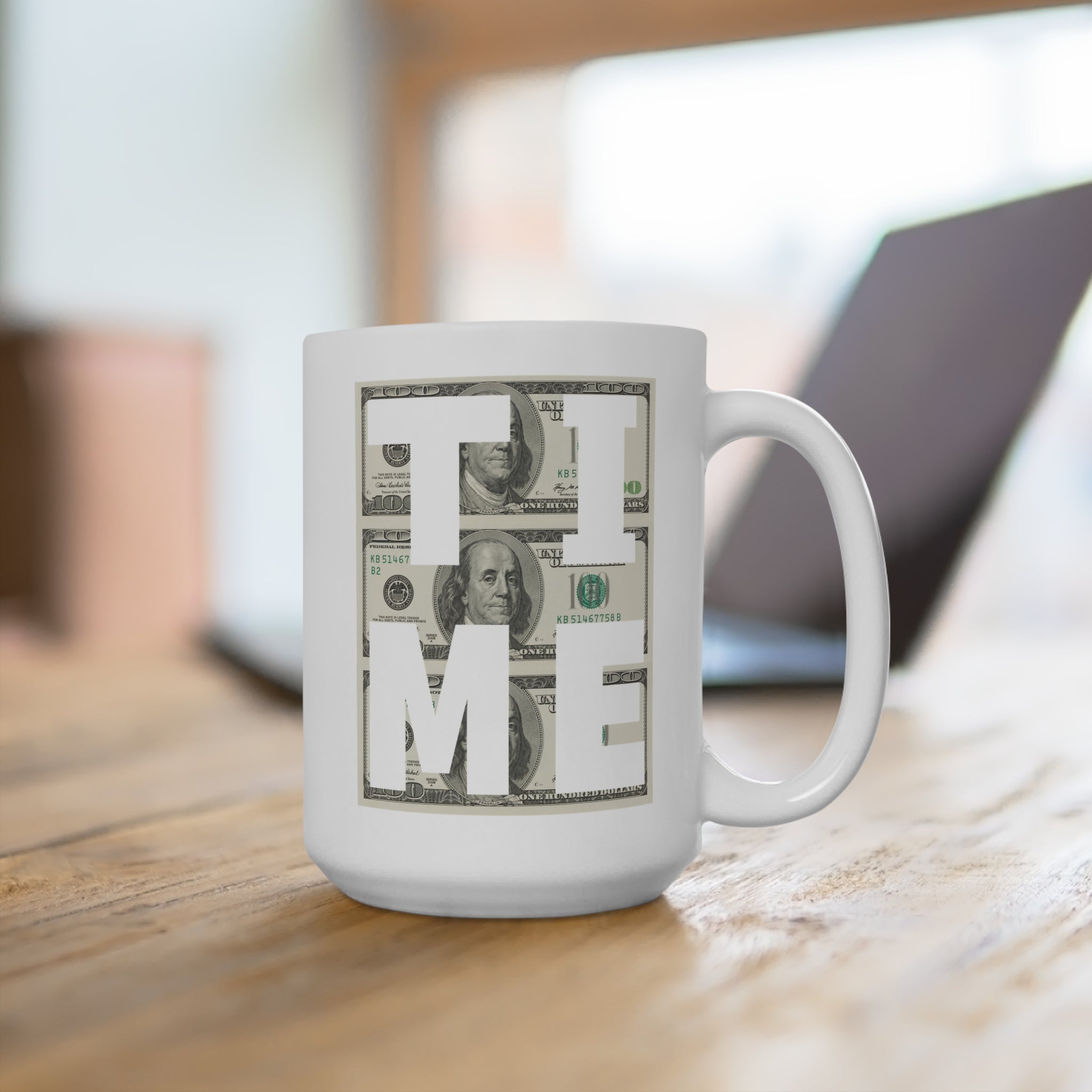 Time Is Money Mug - High Level Shirts