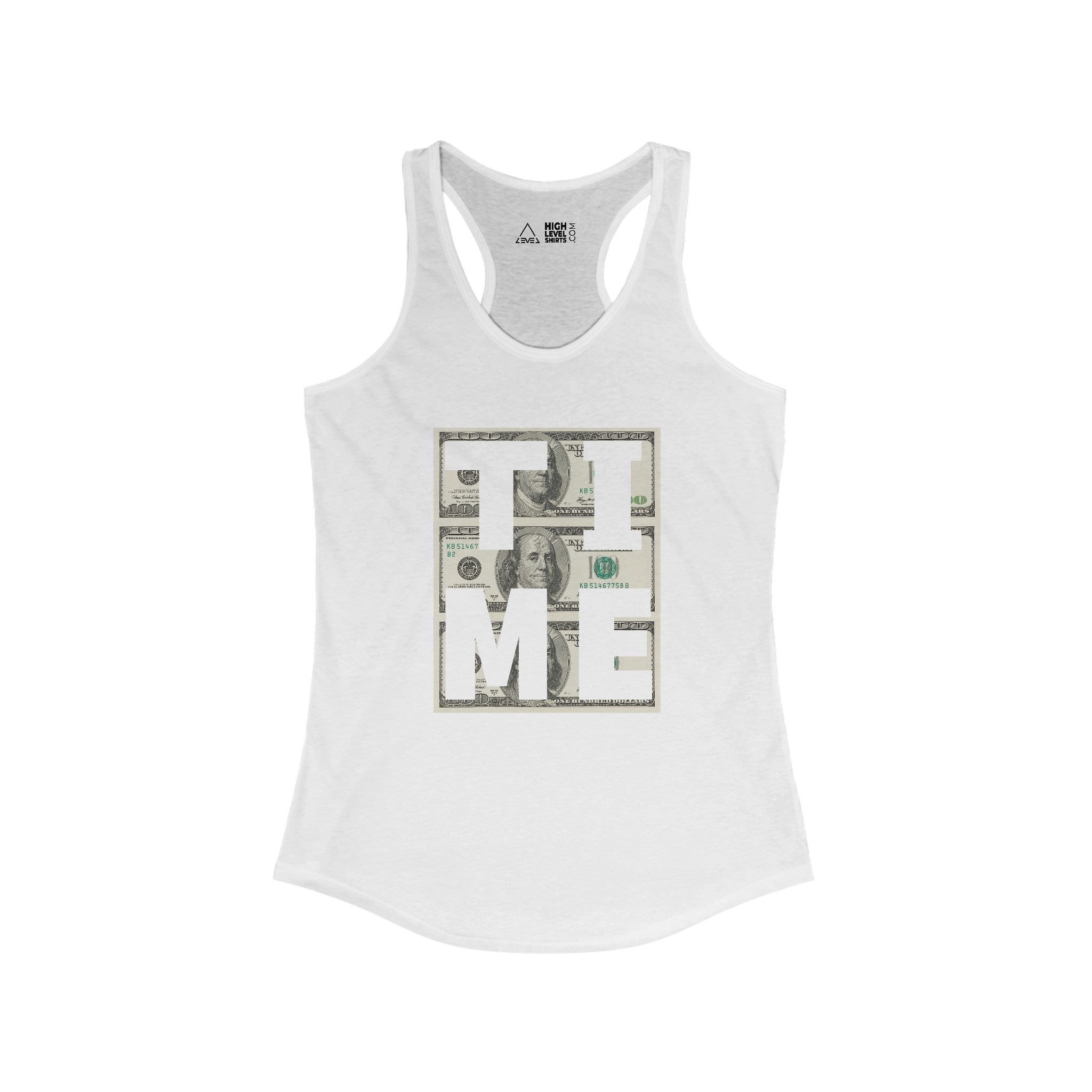 Time Is Money Women's Tank Top - High Level Shirts