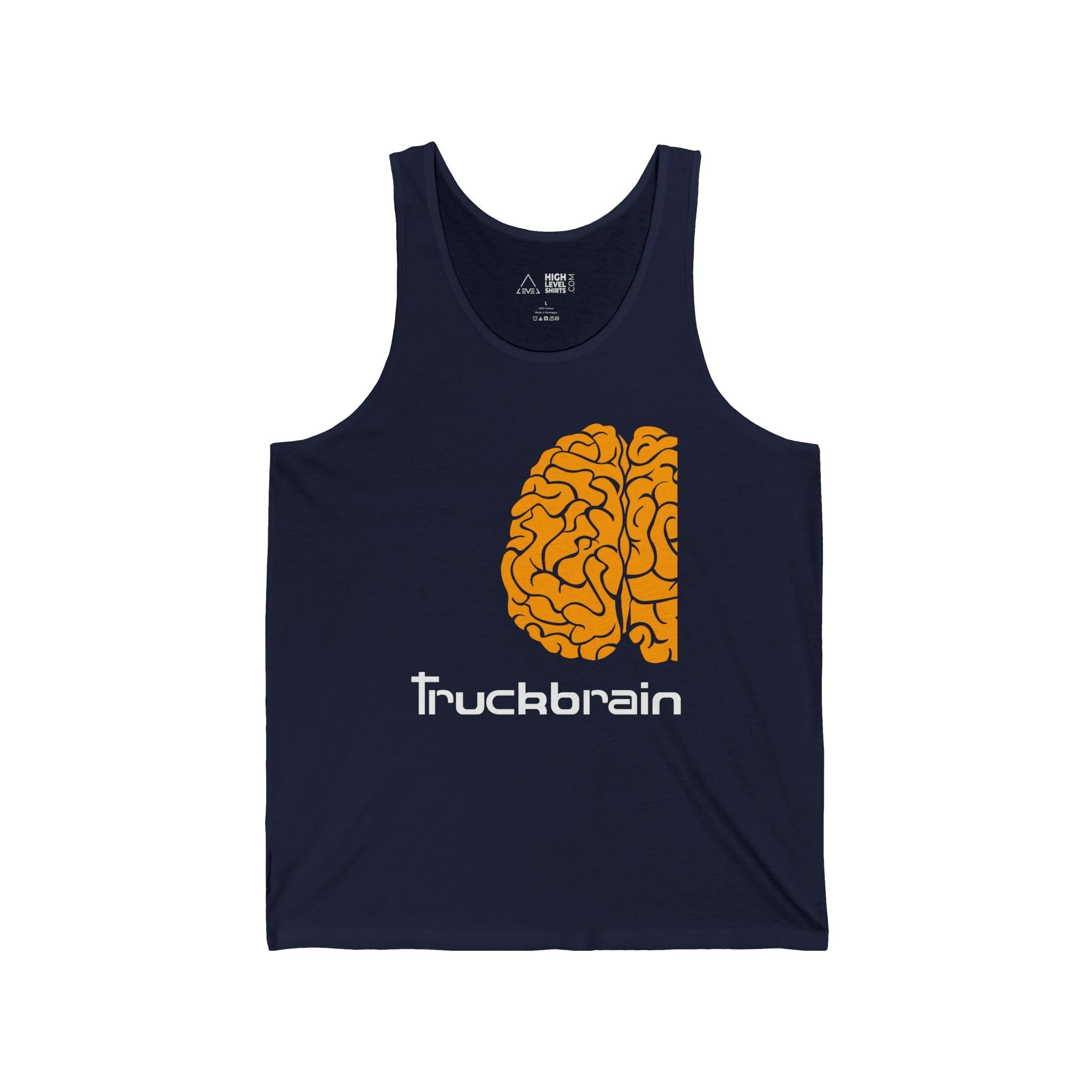 Truck Brain Men's Tank Top - High Level Shirts