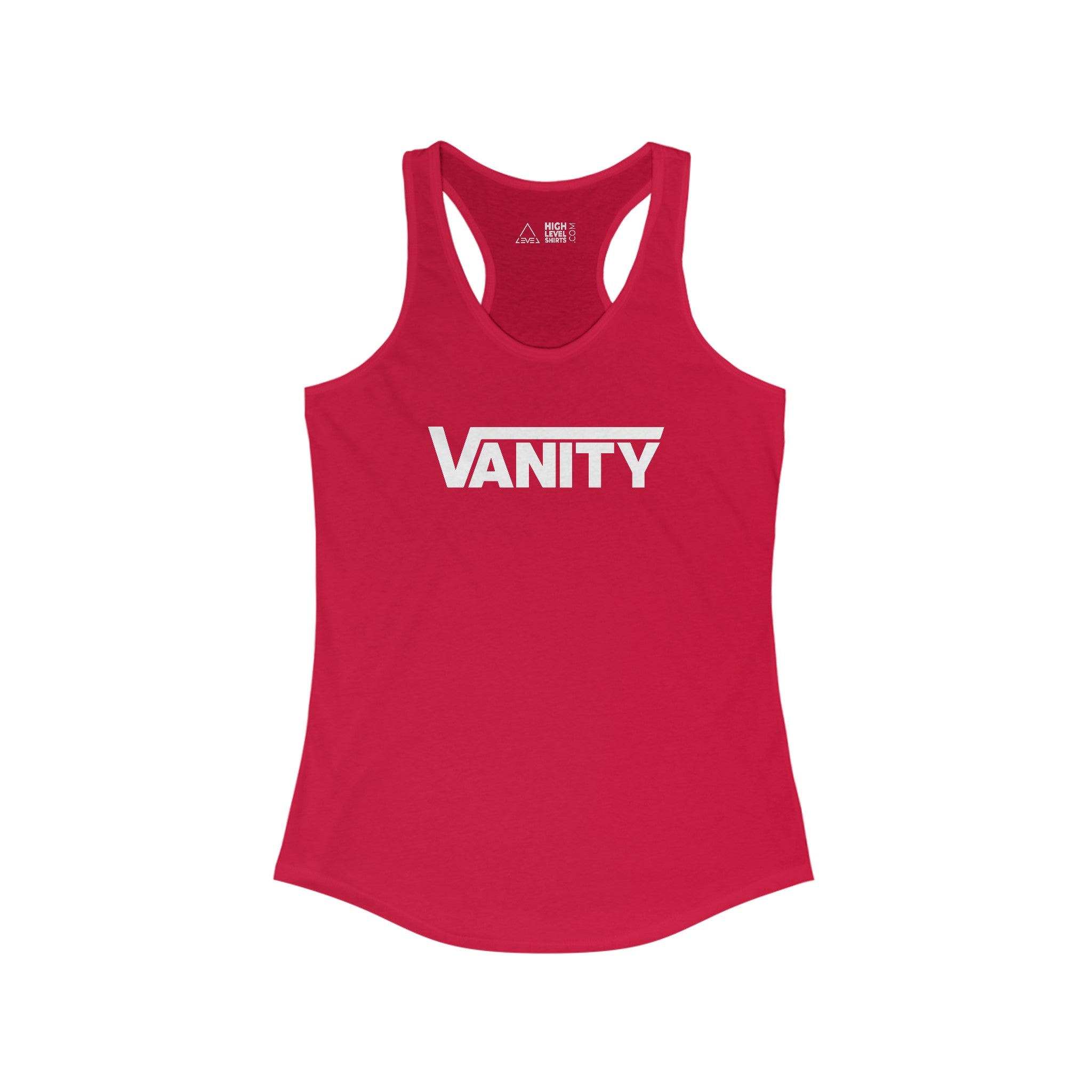 Vanity Women's Tank Top - High Level Shirts