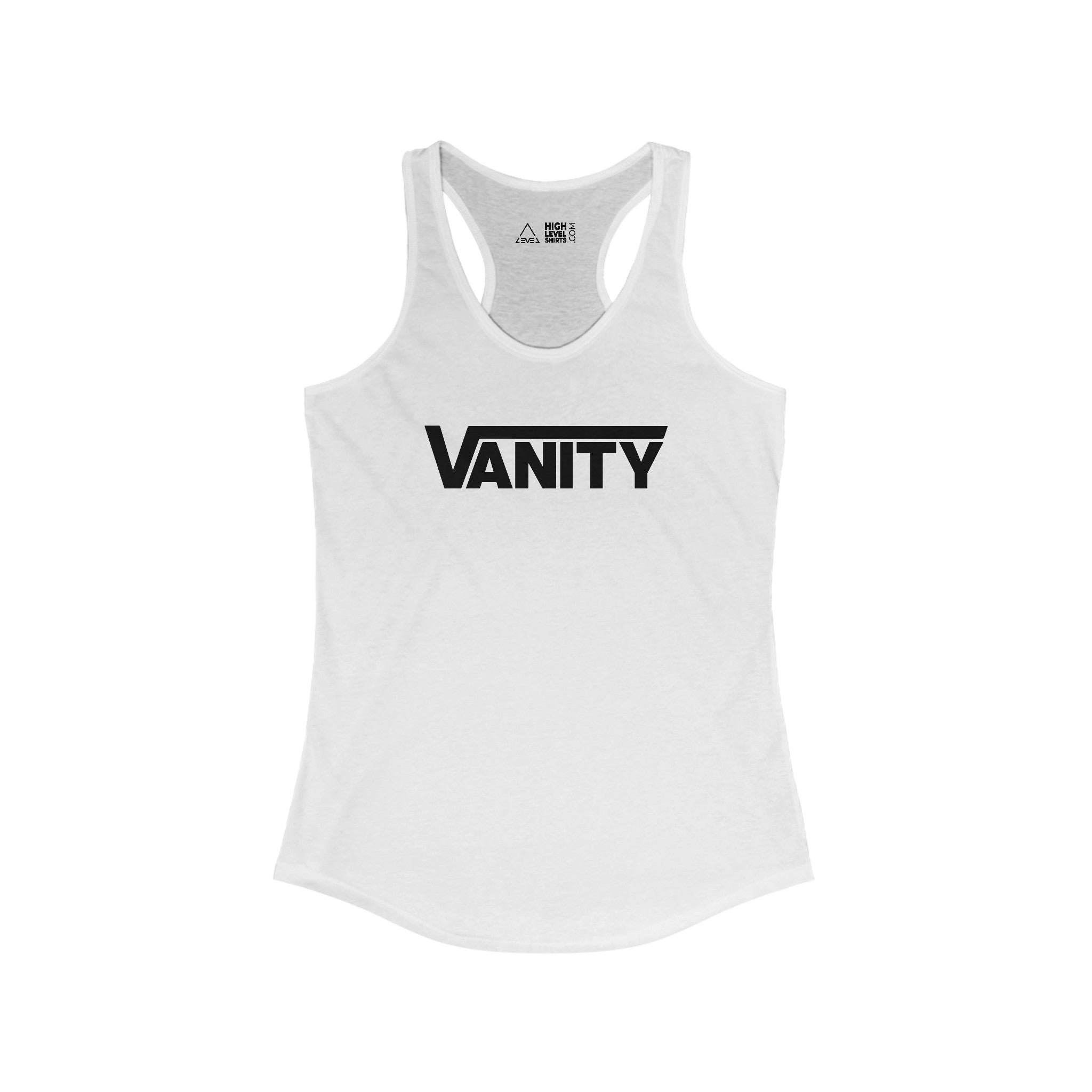 Vanity Women's Tank Top - High Level Shirts