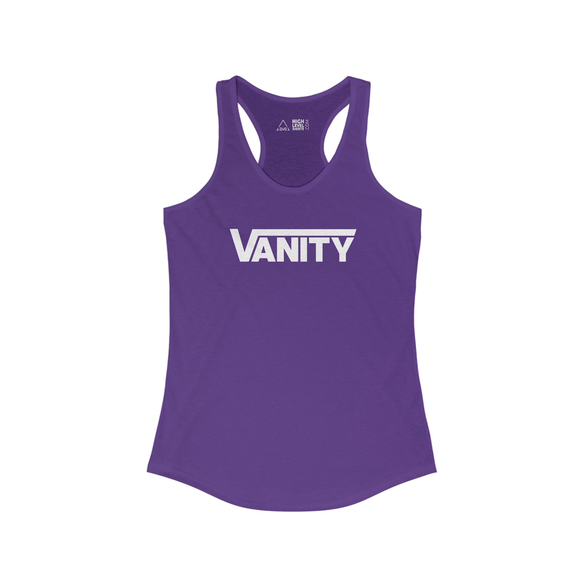 Vanity Women's Tank Top - High Level Shirts